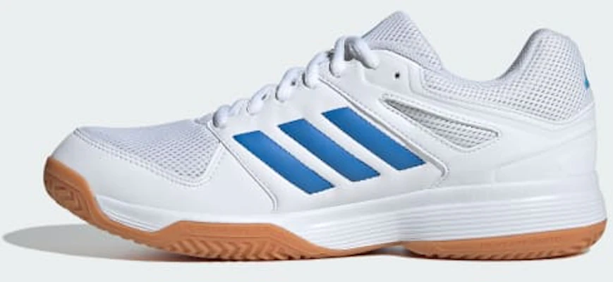 adidas Speedcourt Indoor Cloud White/Ray Blue/Lucid Aquamarine KJ3681 Details for adidas Speedcourt Indoor Cloud White/Ray Blue/Lucid Aquamarine KJ3681