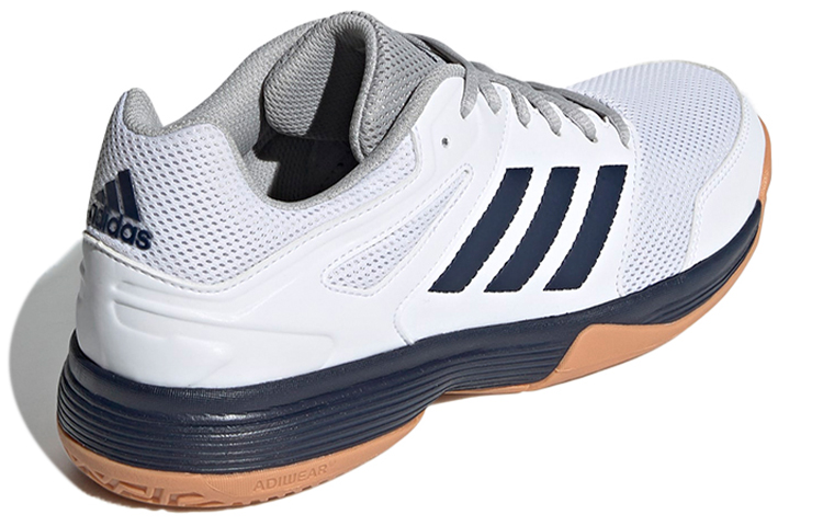 Shop adidas Speedcourt Indoor Handbalschoenen ''Wit Navy'' EF2623