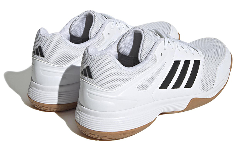 Shop adidas Speedcourt Volleybalschoenen ''Wit Gum Zwart'' ID9498