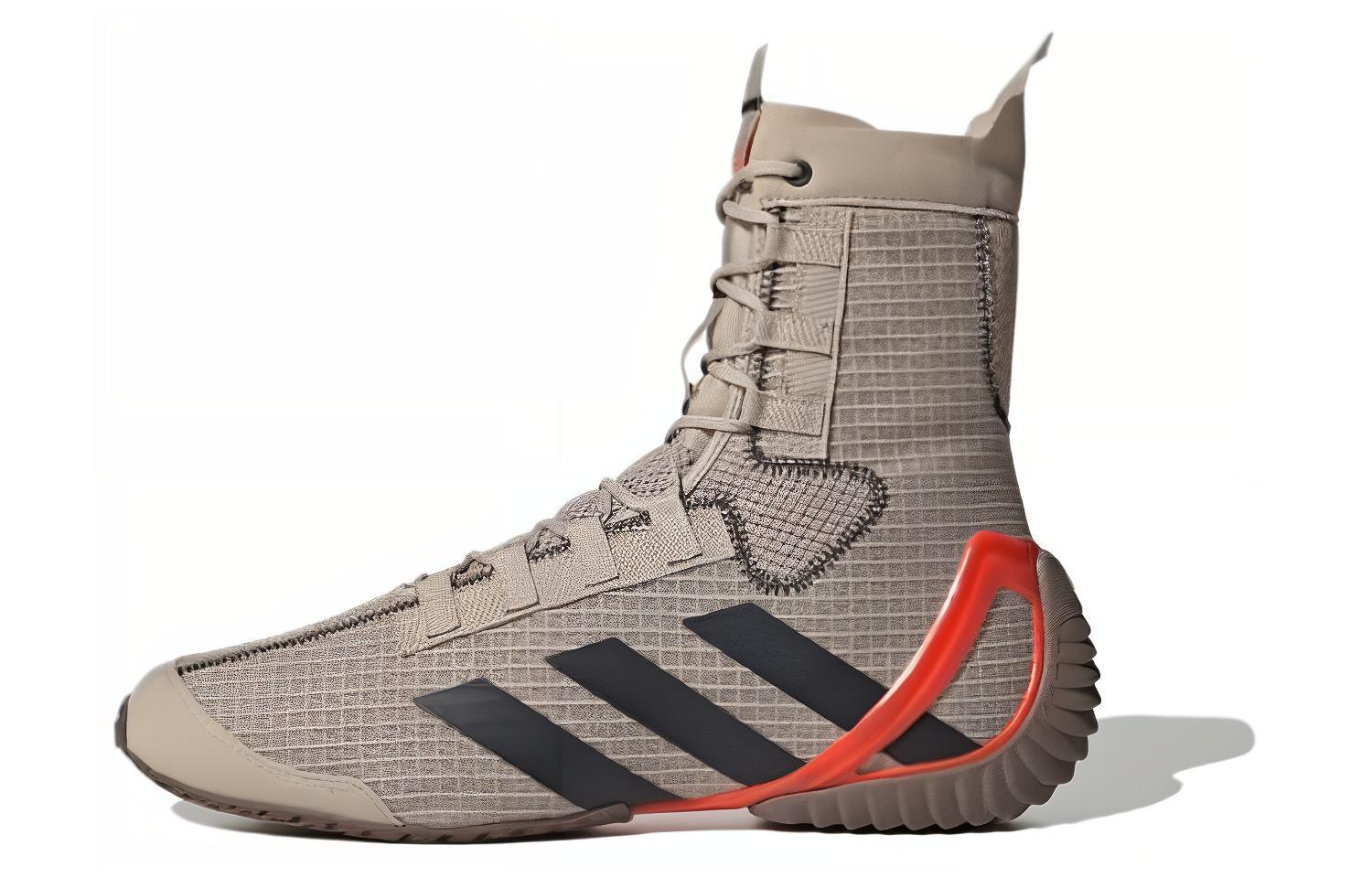 adidas Speedex 23 High-Top Training Shoes Grey Black Comfortable Style IF0476