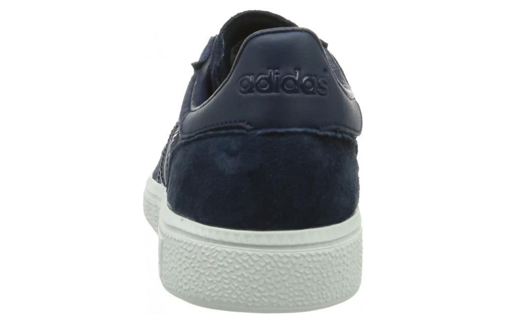 Shop adidas originals Spezial 深海军蓝金色 圓頭舒適 百搭休閒 保暖防滑 低帮 板鞋 男女同款 藍色