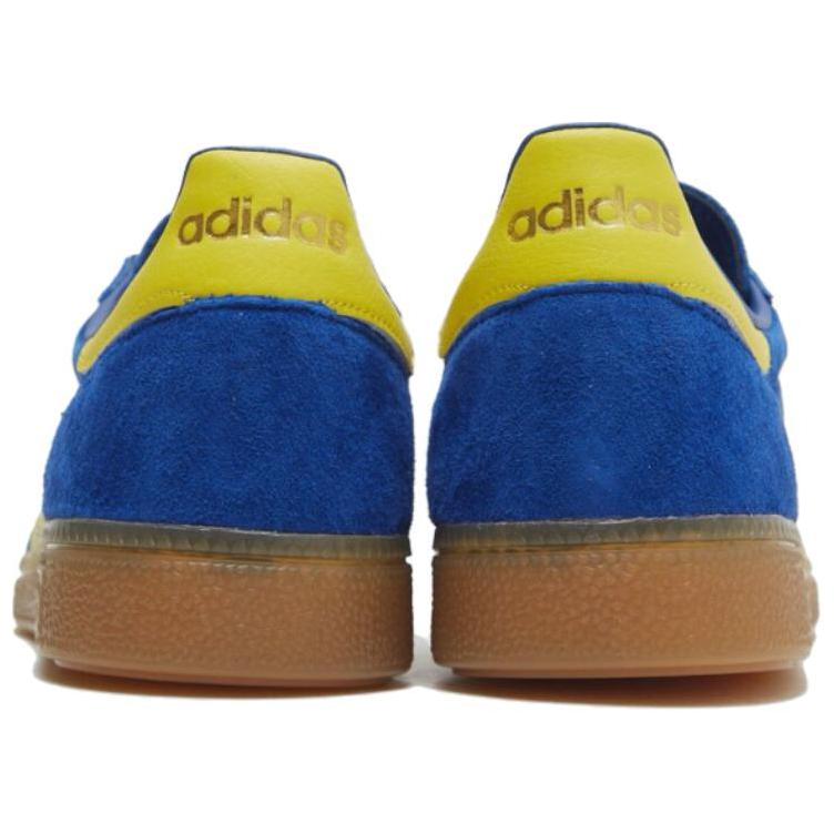 Shop adidas Spezial Handball Collegiate Royal Yellow 舒適百搭 低幫 板鞋 男女同款 藍黃色