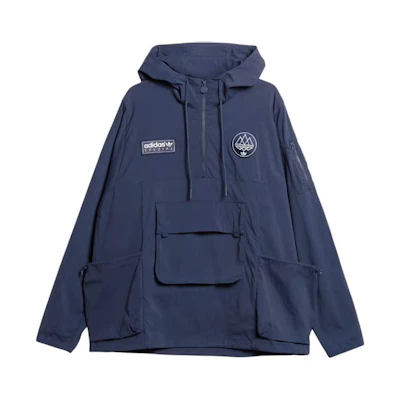 adidas Spezial Todmorden SS24 Navy Pullover Jacket Spring 2024 Collection IM8928