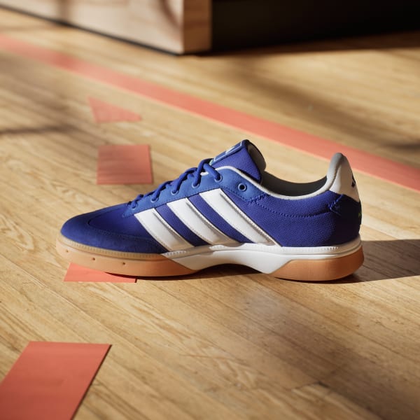 Sizing 阿迪达斯Specialist室内鞋 浅蓝/云白/浅柠檬 JS0243