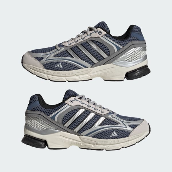 Sizing Adidas SPIRITEIN 2000 二手 墨色/銀色金屬/米白色 LA2209