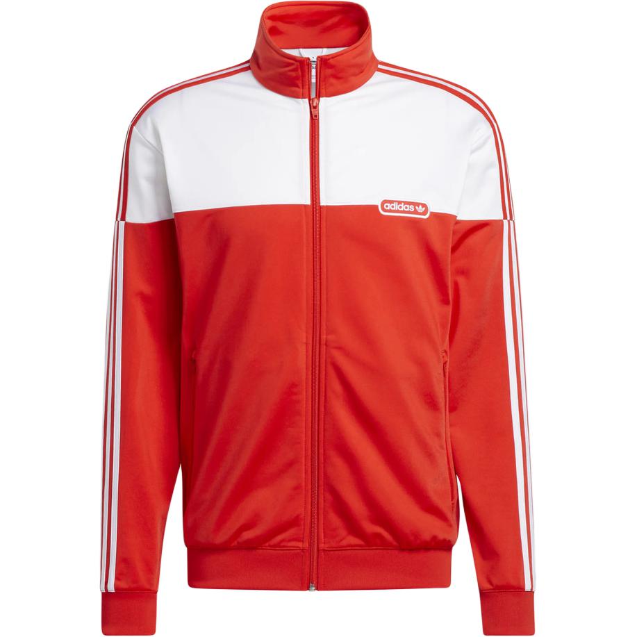 adidas Split Firebird Red Jacket - Casual Comfort Sportswear H31303