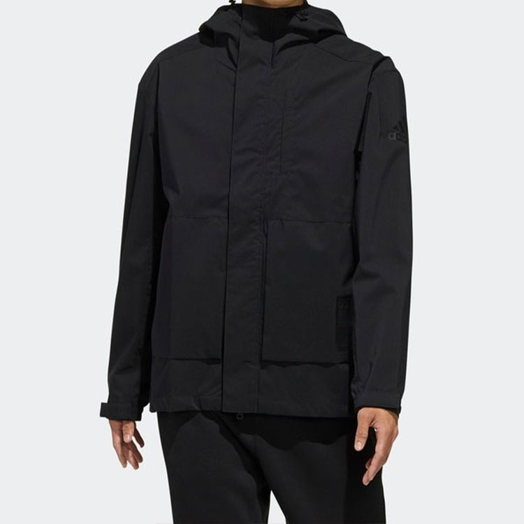 Shop adidas Jaket Windbreaker Sport Performance Hitam EH3745