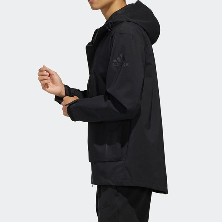 Details for adidas Jaket Windbreaker Sport Performance Hitam EH3745