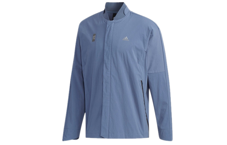 adidas Sports Style Flight Bomber Jacket Blue Gray FK4477