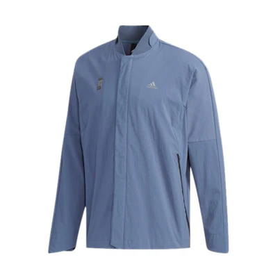 adidas Sports Style Flight Bomber Jacket Blue Gray FK4477