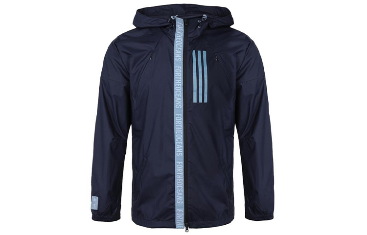 adidas Sports Windbreaker Jacket - Dark Blue EB7600