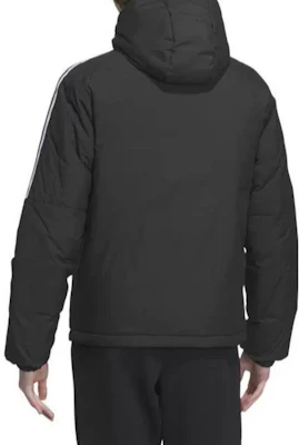 adidas運動防風側條紋黑色連帽羽絨外套 IT8730 Lookbook adidas運動防風側條紋黑色連帽羽絨外套 IT8730