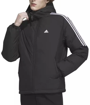 adidas運動防風側條紋黑色連帽羽絨外套 IT8730 Purchase adidas運動防風側條紋黑色連帽羽絨外套 IT8730