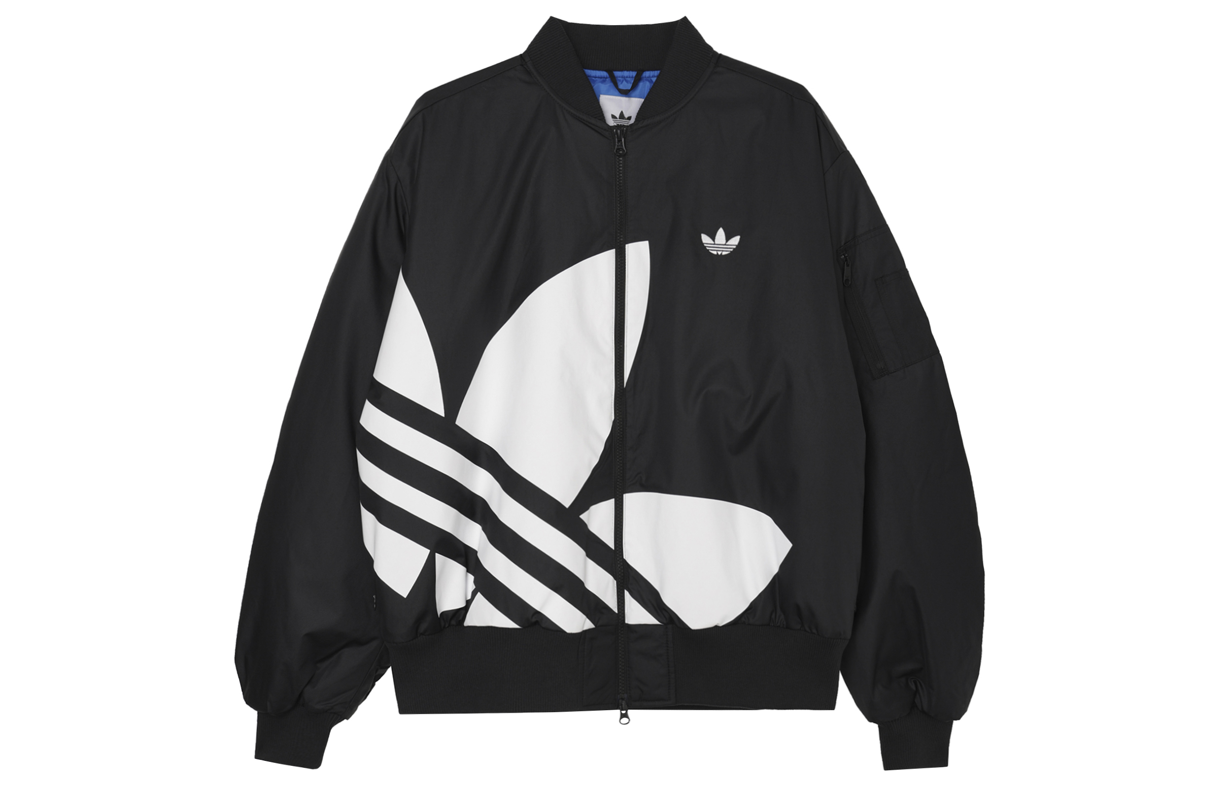 adidas Sportswear Retro Flight Jacket Unisex Black Long-Sleeve JL8380
