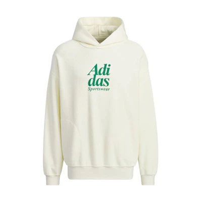 adidas Sportswear Reversible Hoodie Letter Logo Beige Unisex Hooded Sweatshirt IZ1616