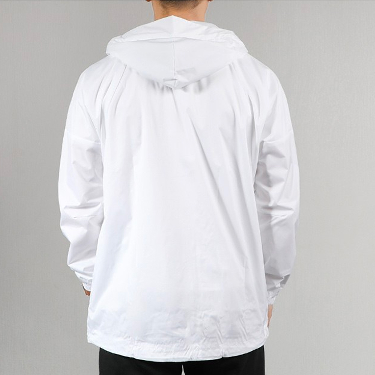 Purchase 阿迪达斯运动 WND 白色连帽拉链外套夹克 EK4627