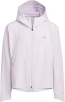 adidas Sportswear Woven Jacket Soft Windproof Casual Hoodie Light Purple JI6125 adidas Sportswear Woven Jacket Soft Windproof Casual Hoodie Light Purple JI6125