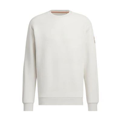 adidas Sportswear WUJI Graphic Crewneck Sweatshirt Beige Long Sleeve Top JI8718