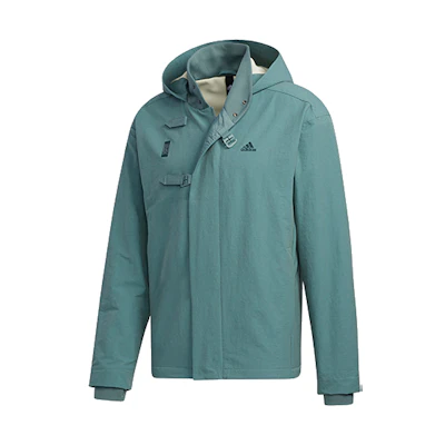 adidas Sporty Green Hooded Jacket - Stylish Gift for Him GM4467