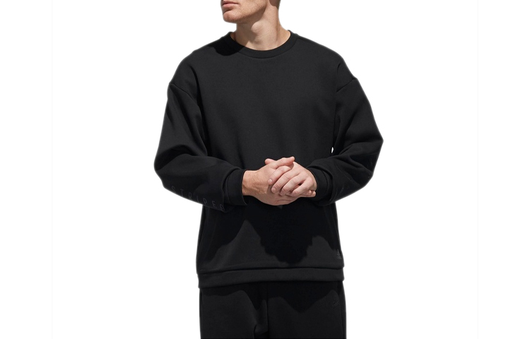 adidas Sporty Pullover Hoodie Black DW5289