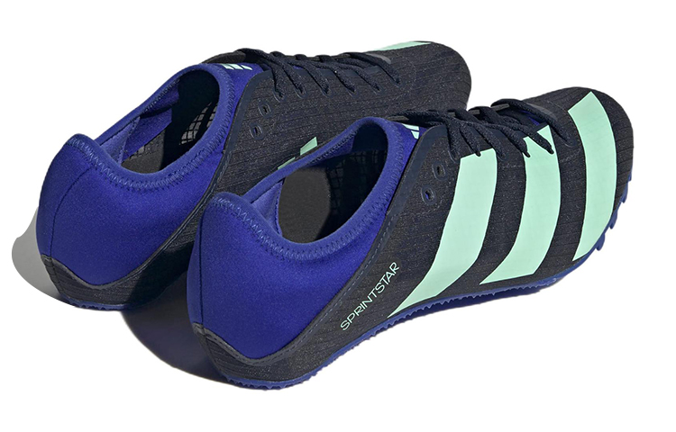 Purchase adidas Sprintstar 小蟬翼 輕便防滑 低筒 跑步鞋 藍黑綠