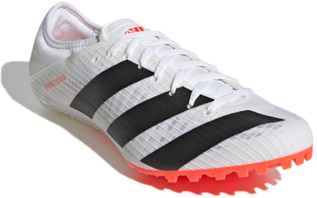 adidas Sprintstar Spikes Wear-Resistant Professional Athletics White Black 'White Black' FY4118 Lookbook adidas Sprintstar Spikes Wear-Resistant Professional Athletics White Black 'White Black' FY4118