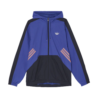 adidas SPRT Archive Blue Hooded Casual Sport Jacket GN5504