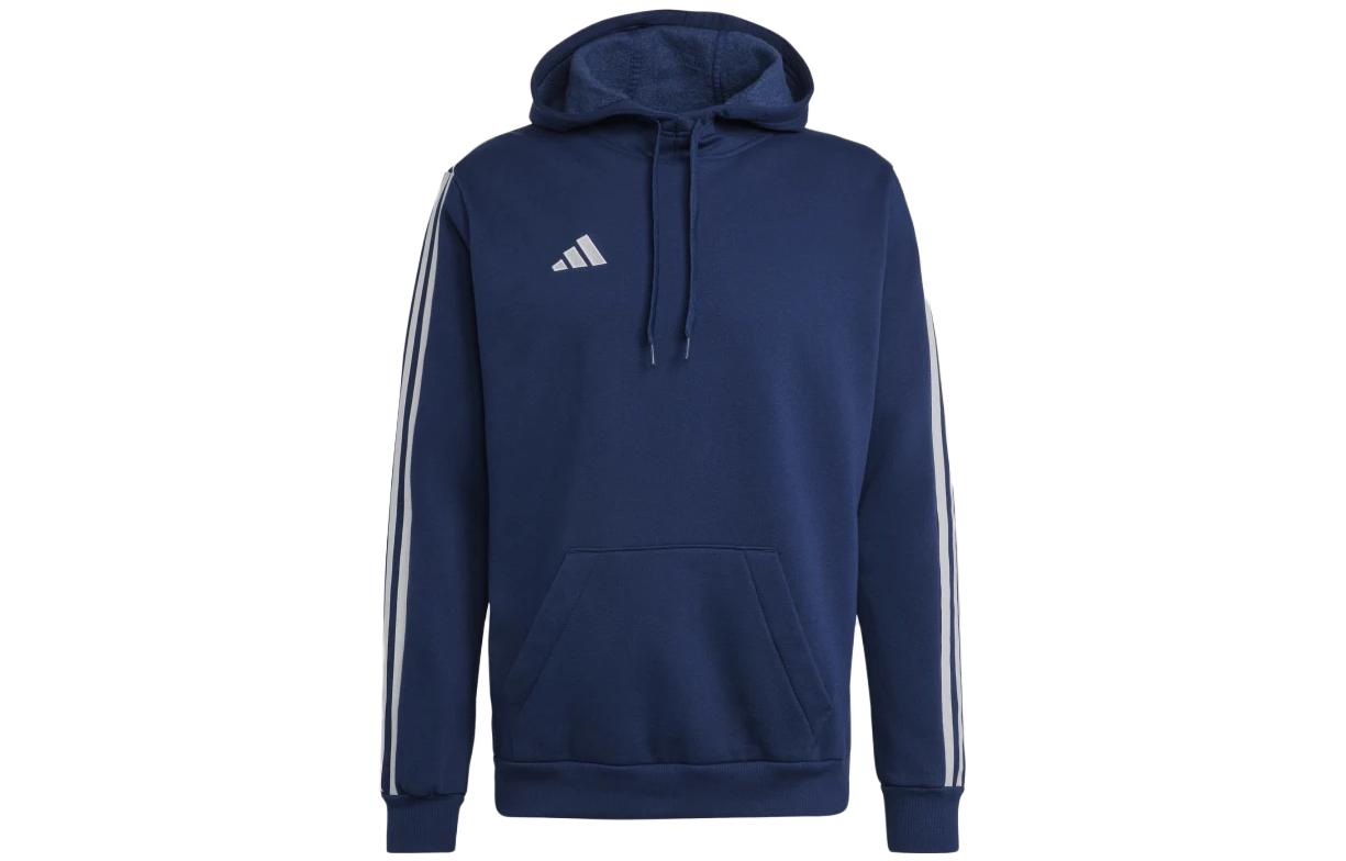 adidas SS23 Casual Printed Hoodie Navy Blue HS3599