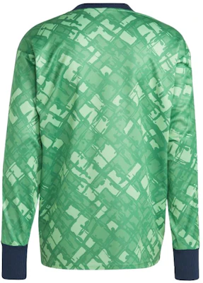 아디다스 SS23 그린 스트라이프 로고 프린트 긴팔 크루넥 스웻셔츠 HT7193 Lookbook 아디다스 SS23 그린 스트라이프 로고 프린트 긴팔 크루넥 스웻셔츠 HT7193