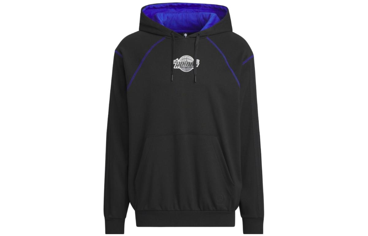 adidas SS23 Logo Embroidered Sweatshirt Black IL8575
