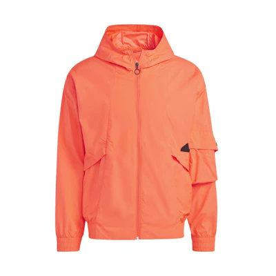 adidas SS23 Orange Solid Logo Patch Jacket IC6731