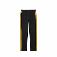 adidas SS23 Retro Black & Yellow Striped Logo Track Pants Unisex Casual Style. IB3260 adidas SS23 Retro Black & Yellow Striped Logo Track Pants Unisex Casual Style. IB3260