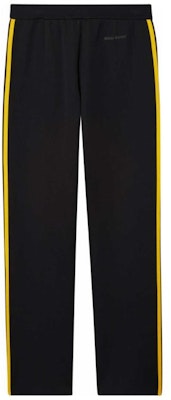 adidas SS23 Retro Black & Yellow Striped Logo Track Pants Unisex Casual Style. IB3260 Lookbook adidas SS23 Retro Black & Yellow Striped Logo Track Pants Unisex Casual Style. IB3260