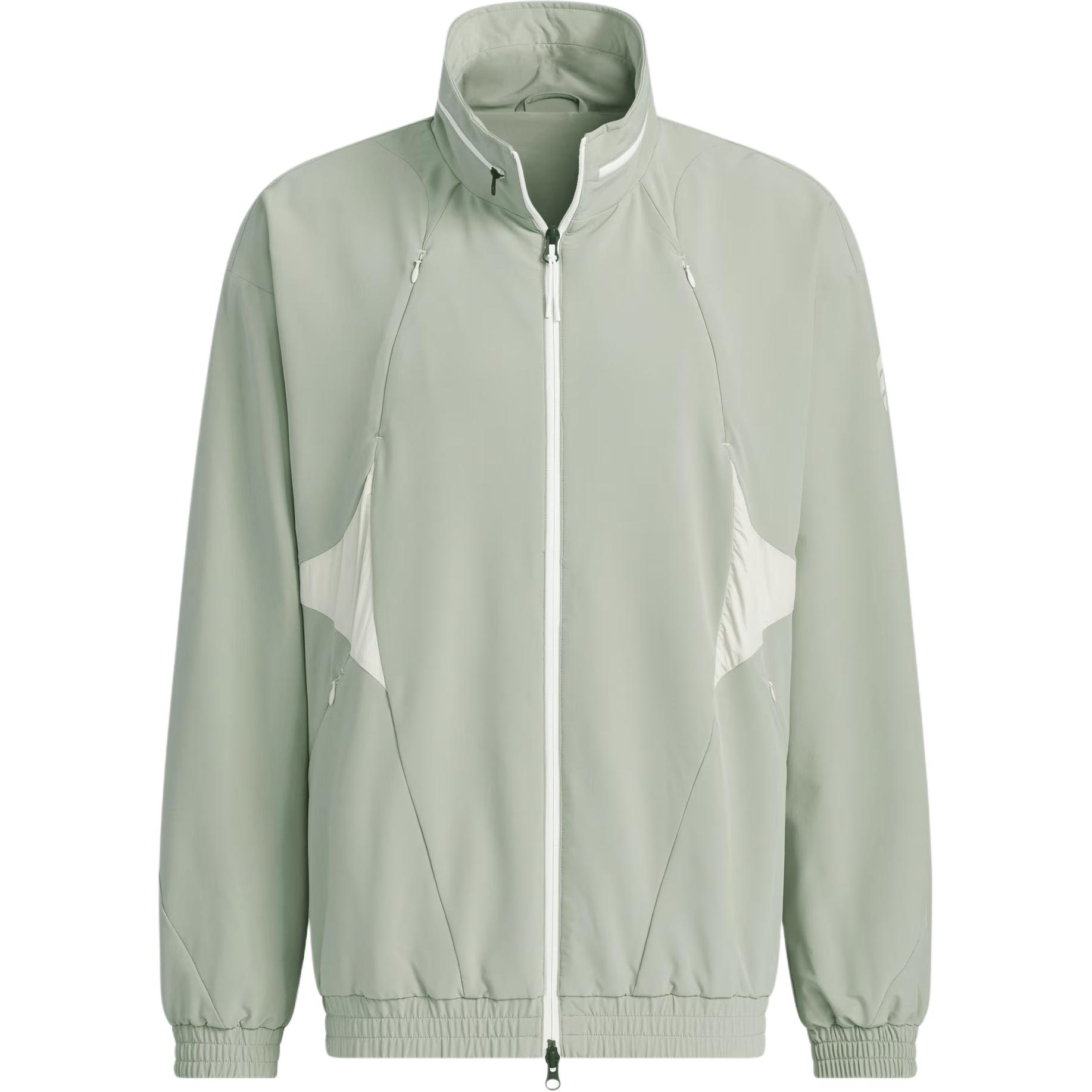 adidas SS24 Future Style Hoodie Jacket Light Gray Casual Sportswear JL9936