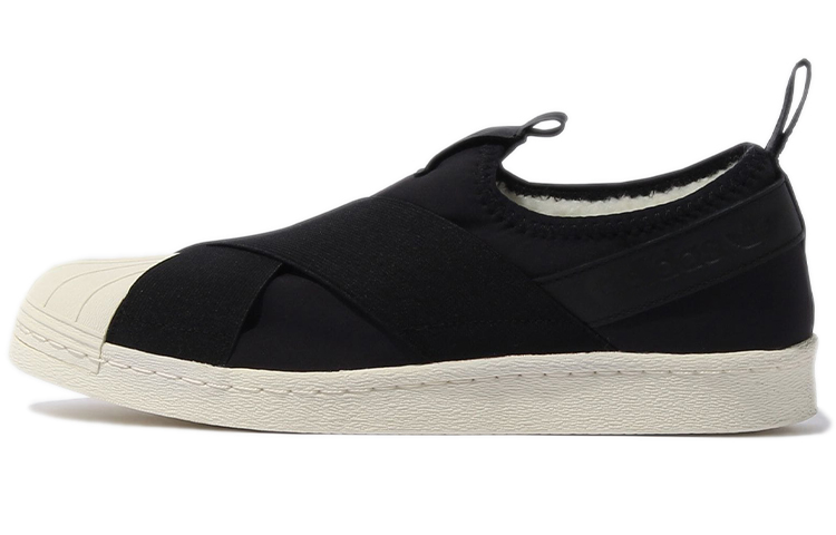 adidas SS Slipon Fleece 'Black Cream' GX1366