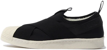 adidas SS Slipon Fleece 'Black Cream' GX1366 adidas SS Slipon Fleece 'Black Cream' GX1366