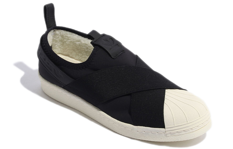 Lookbook adidas SS Slipon Fleece ''Zwart Crème'' GX1366
