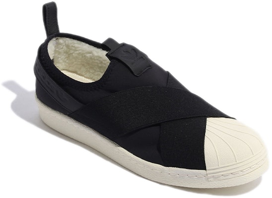 adidas SS Slipon Fleece 'Black Cream' GX1366 Lookbook adidas SS Slipon Fleece 'Black Cream' GX1366