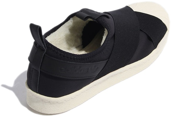 adidas SS Slipon Fleece 'Black Cream' GX1366 Shop adidas SS Slipon Fleece 'Black Cream' GX1366