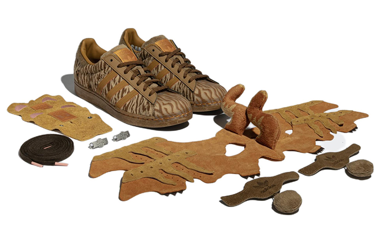 Cheap adidas SST "Marrón Desierto/Mesa/Naranja Rush" HP8722