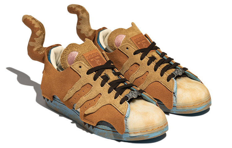 Order adidas SST 'Azul Claro/Ecrutinto/Naranja Rush' GY7012