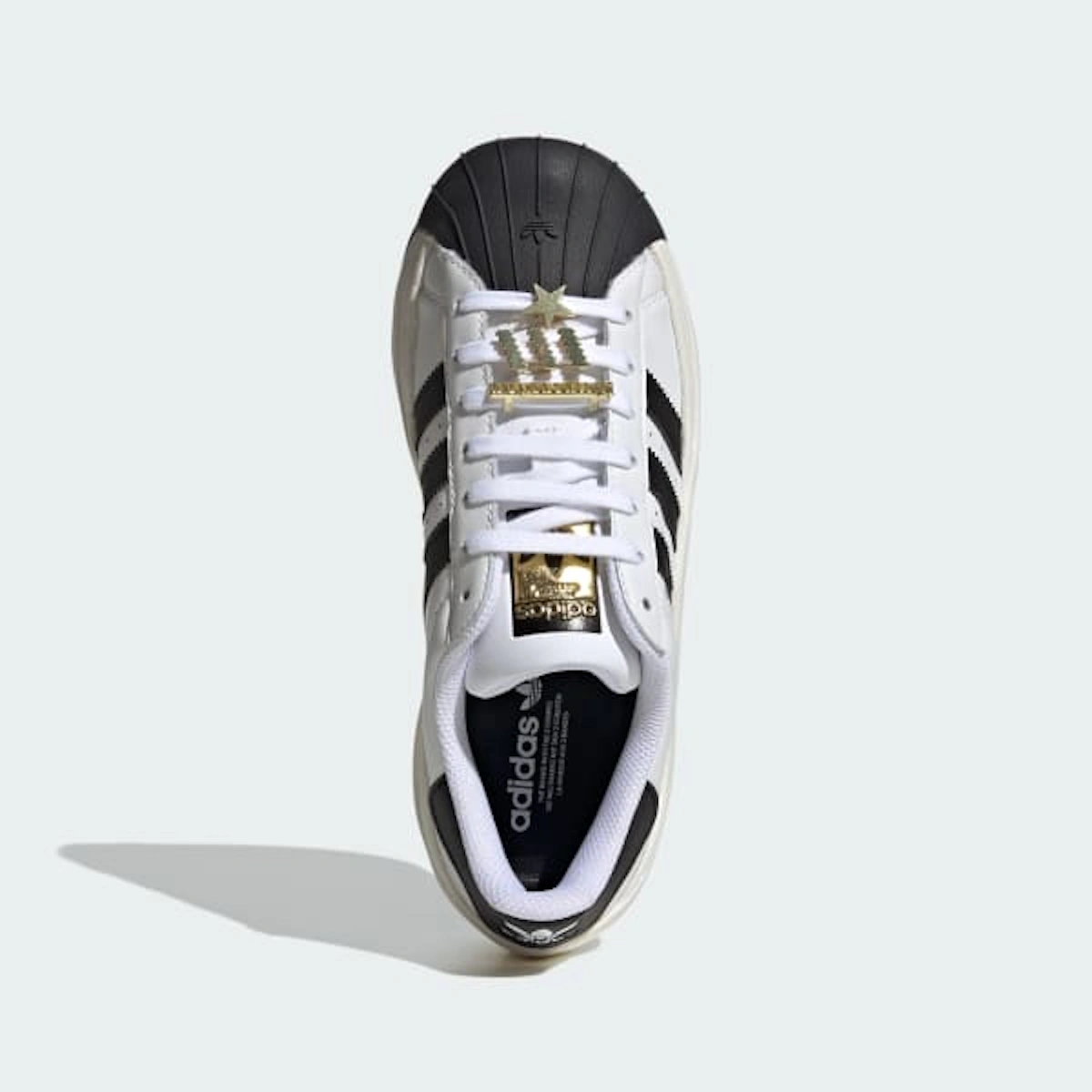 (Women) Adidas SST BOLD Sneakers Cloud White/Off White/Core Black