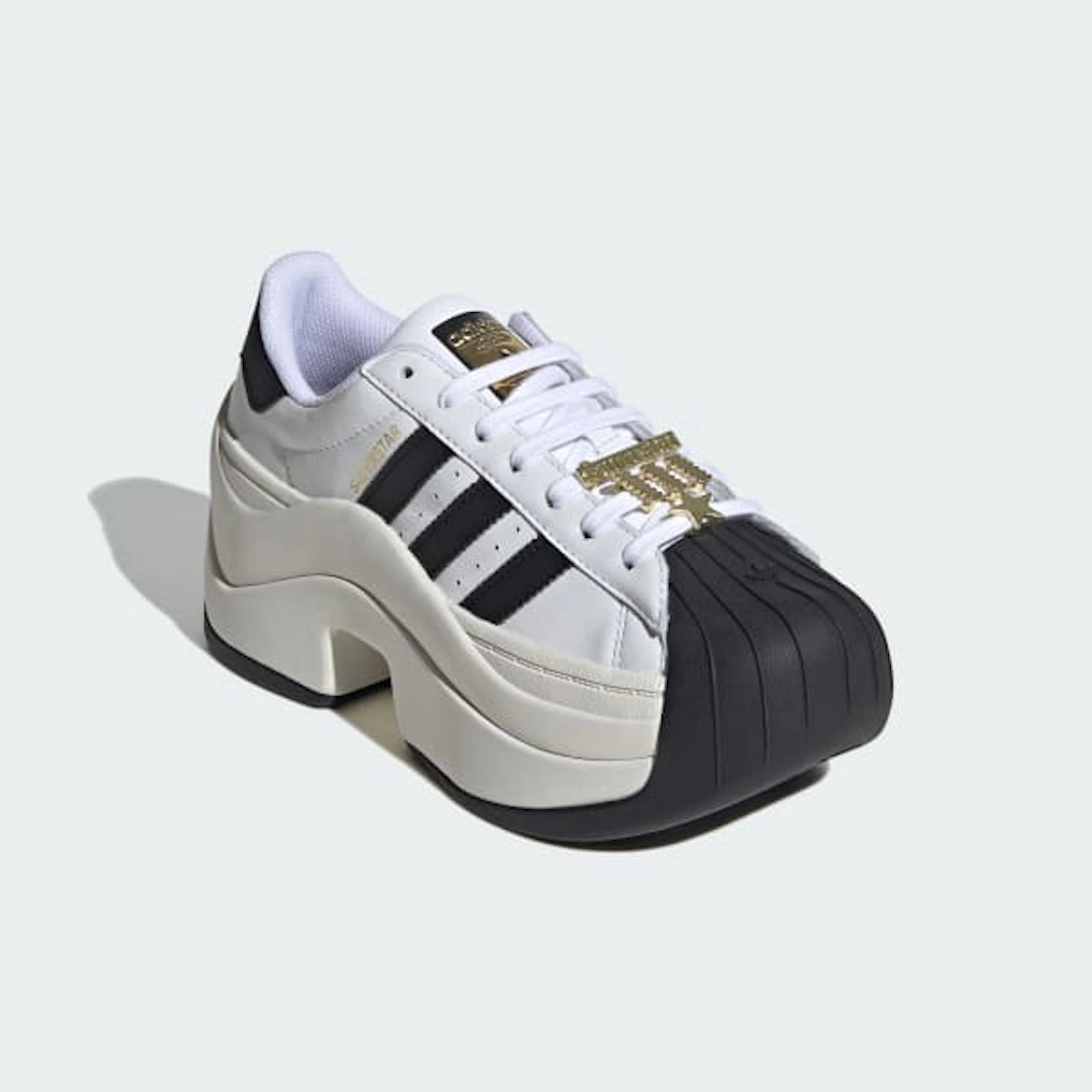 (Women) Adidas SST BOLD Sneakers Cloud White/Off White/Core Black