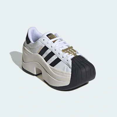 (Women) Adidas SST BOLD Sneakers Cloud White/Off White/Core Black