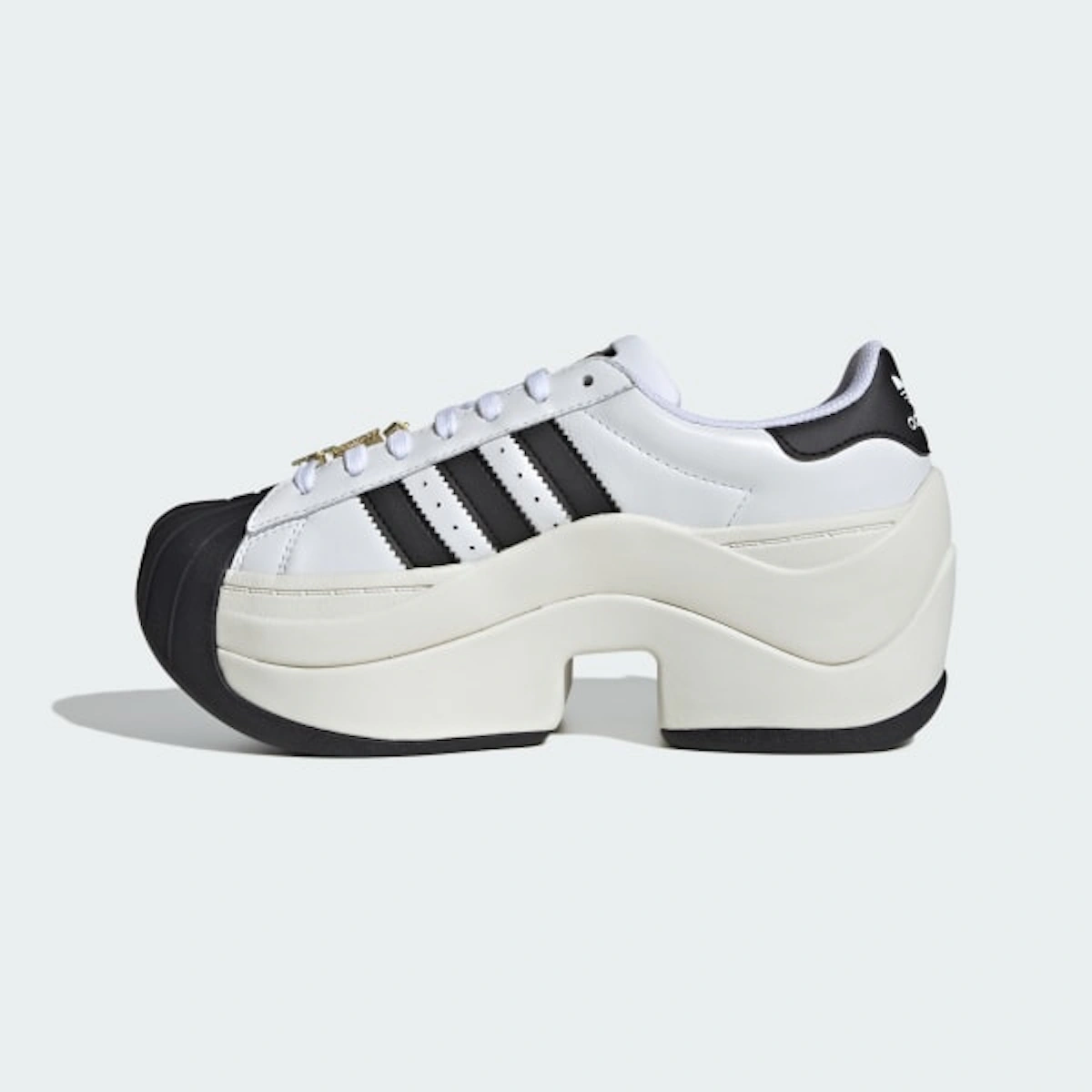 (Women) Adidas SST BOLD Sneakers Cloud White/Off White/Core Black