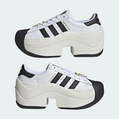 (Women) Adidas SST BOLD Sneakers Cloud White/Off White/Core Black