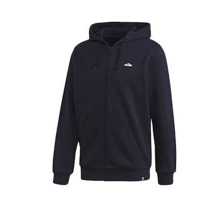 adidas SST Full-Zip Hoodie Jacket Ink Blue () FM3397