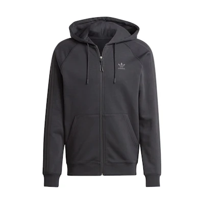adidas SST Hoodie Black Pullover with Solid Logo Design IR9439