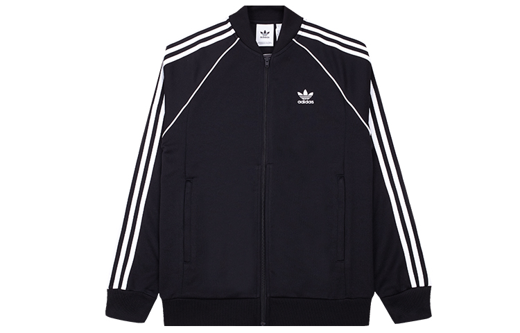 adidas SST Track Baseball Collar Jacket Black () CW1256