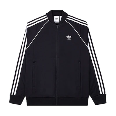adidas SST Track Baseball Collar Jacket Black () CW1256